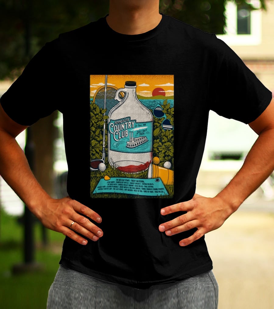 Minnesota Country Club Festival July 10 11 2026 Harriet Island Regional Park St. Paul MN T-Shirt