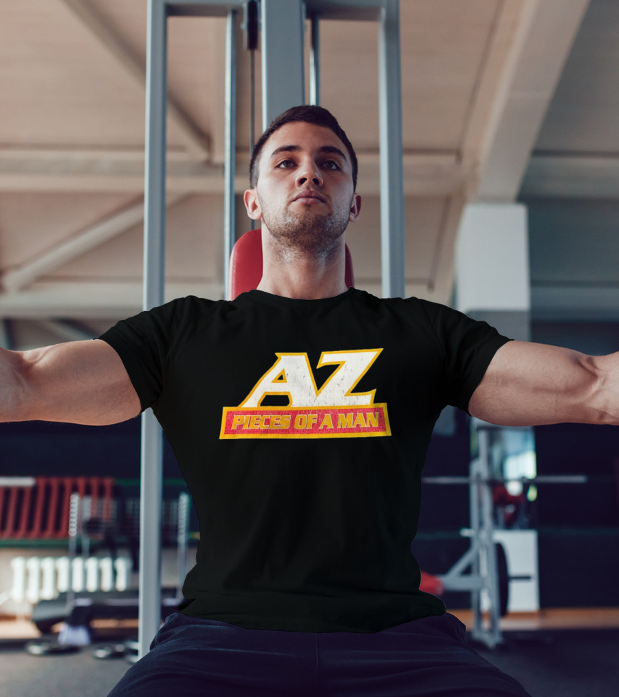 AZ Pieces Of A Man Distressed Hip Hop 90s Rap T-Shirt