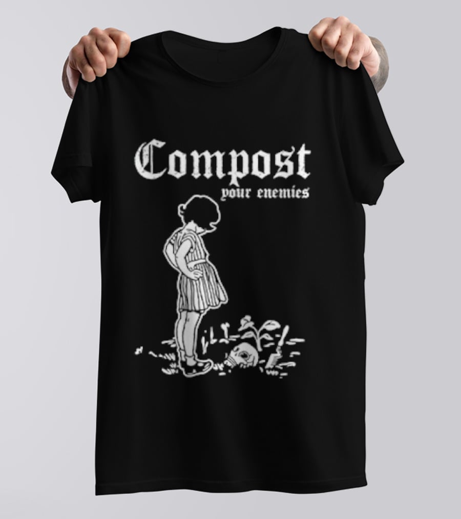Compost Your Enemies Vintage Style Child T-Shirt