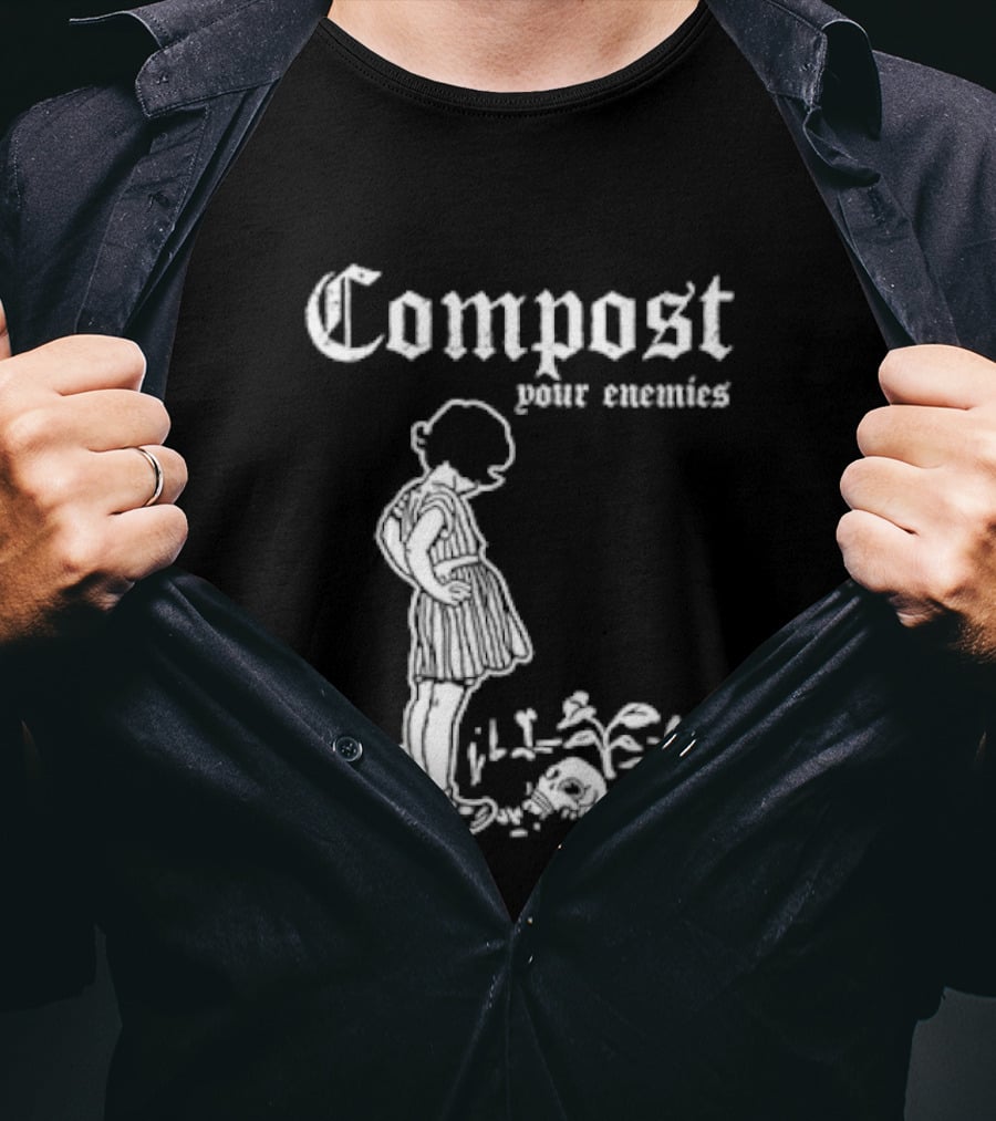 Compost Your Enemies Vintage Style Child T-Shirt