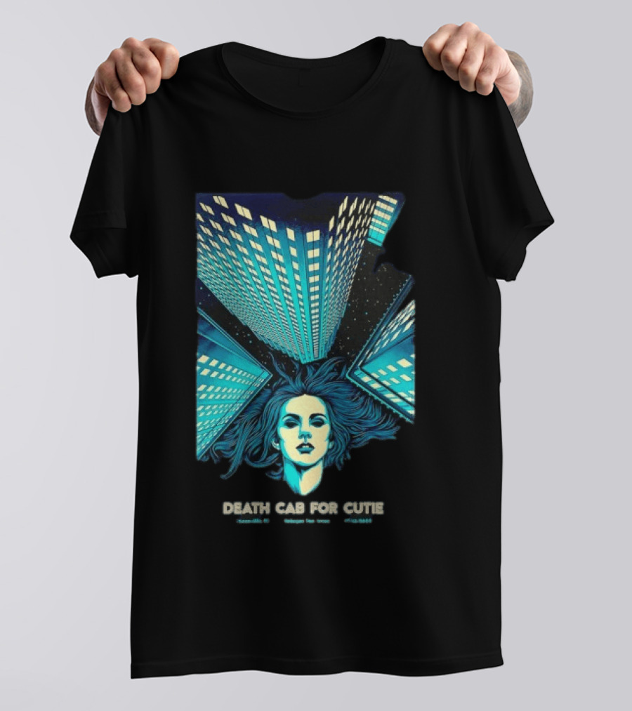 Death Cab For Cutie Uncasville Mohegan Sun Arena 2012 T-Shirt
