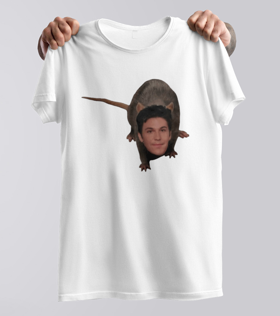 Ben Affleck Rat Meme Face Mashup T-Shirt