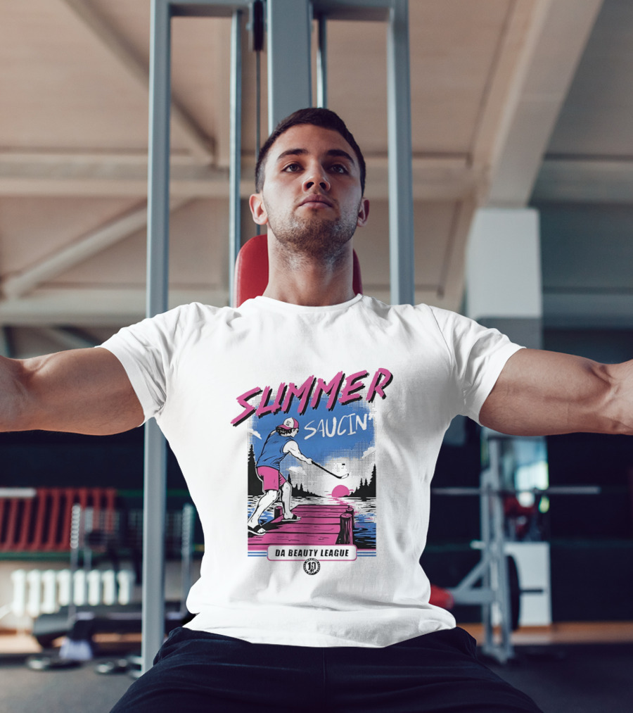 Summer Saucin Da Beauty League Hockey T-Shirt