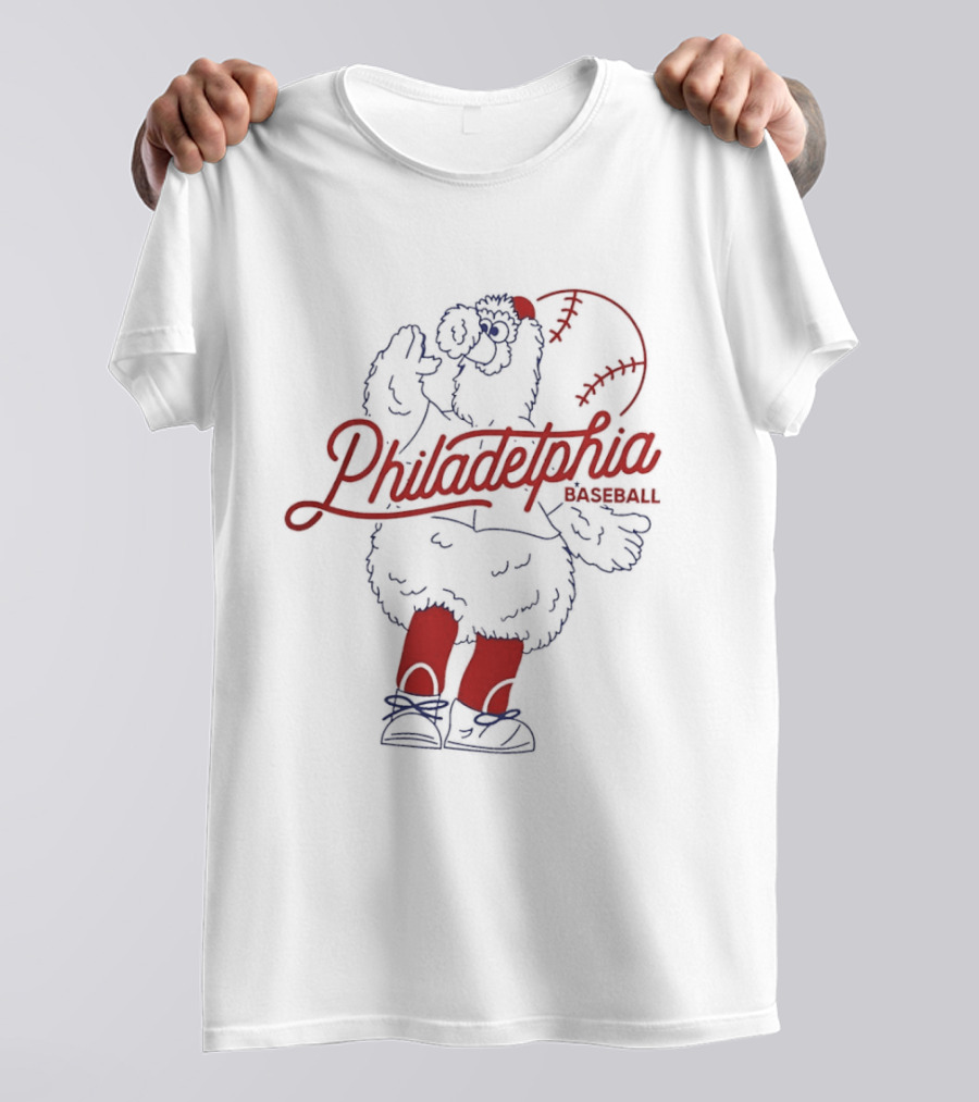 Philadelphia Phillies Phillie Phanatic Baseball T-Shirt