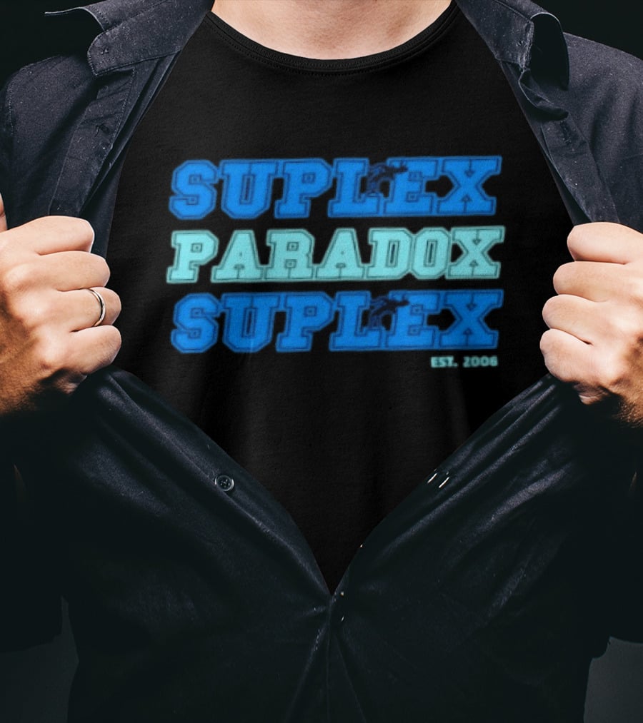 Suplex Paradox Suplex Wrestling Grappling Est 2006 T-Shirt
