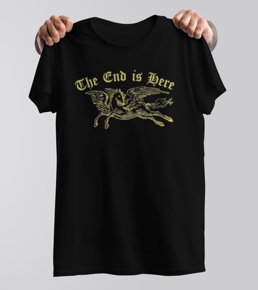 Pegasus Mythology Apocalypse The End Is Here T-Shirt
