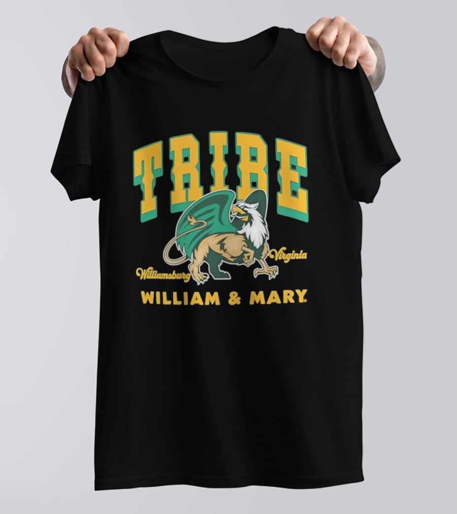 Tribe Williamsburg Virginia William & Mary Griffin T-Shirt