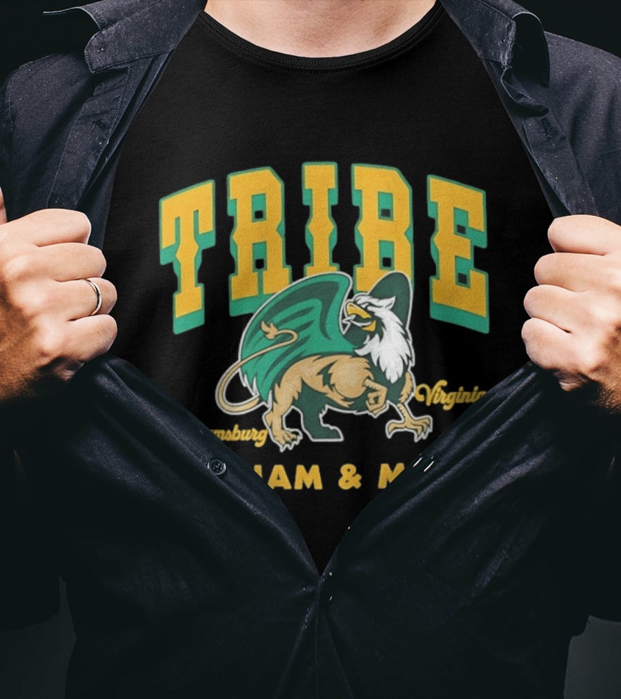 Tribe Williamsburg Virginia William & Mary Griffin T-Shirt