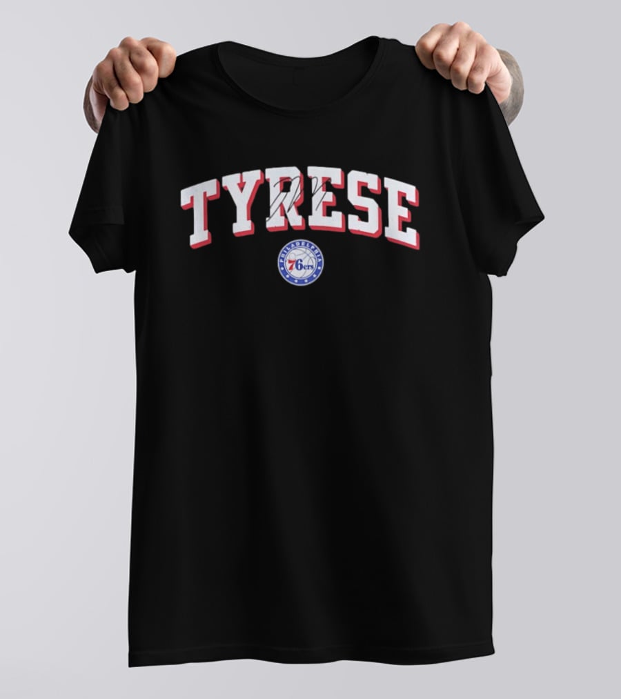 Tyrese Maxey Philadelphia 76ers Basketball Taam T-Shirt