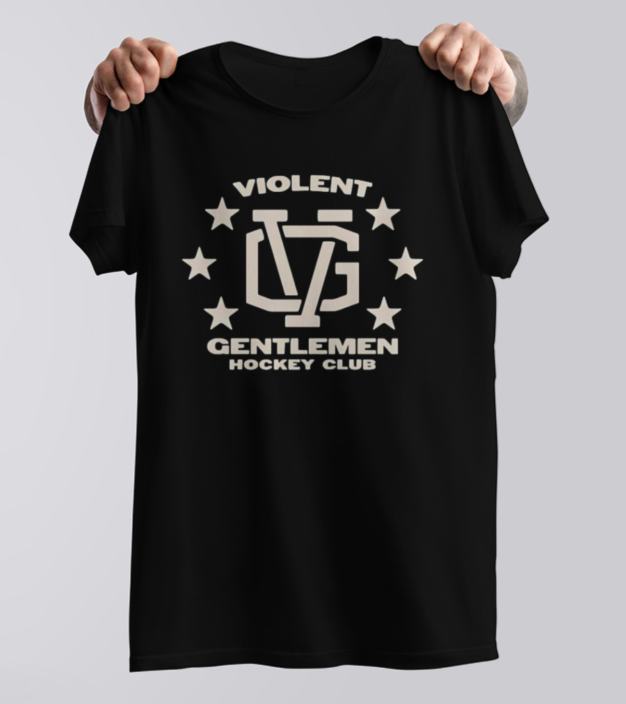 Violent Gentlemen Hockey Club VG Monogram Stars T-Shirt