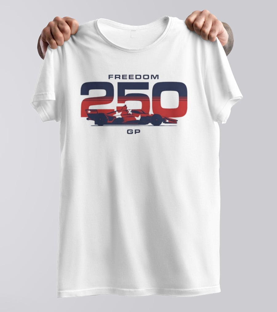 Freedom 250 Grand Prix Racing Car GP 2026 T-Shirt