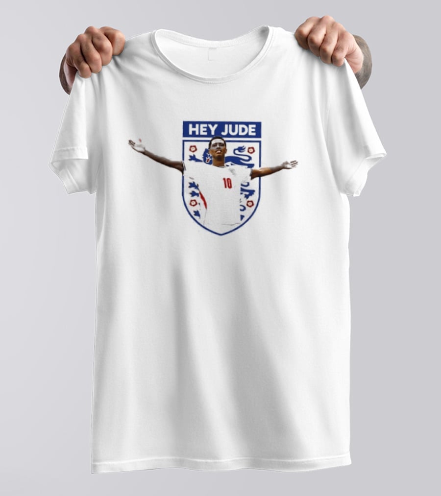 Jude Bellingham Hey Jude England National Football Team 10 T-Shirt