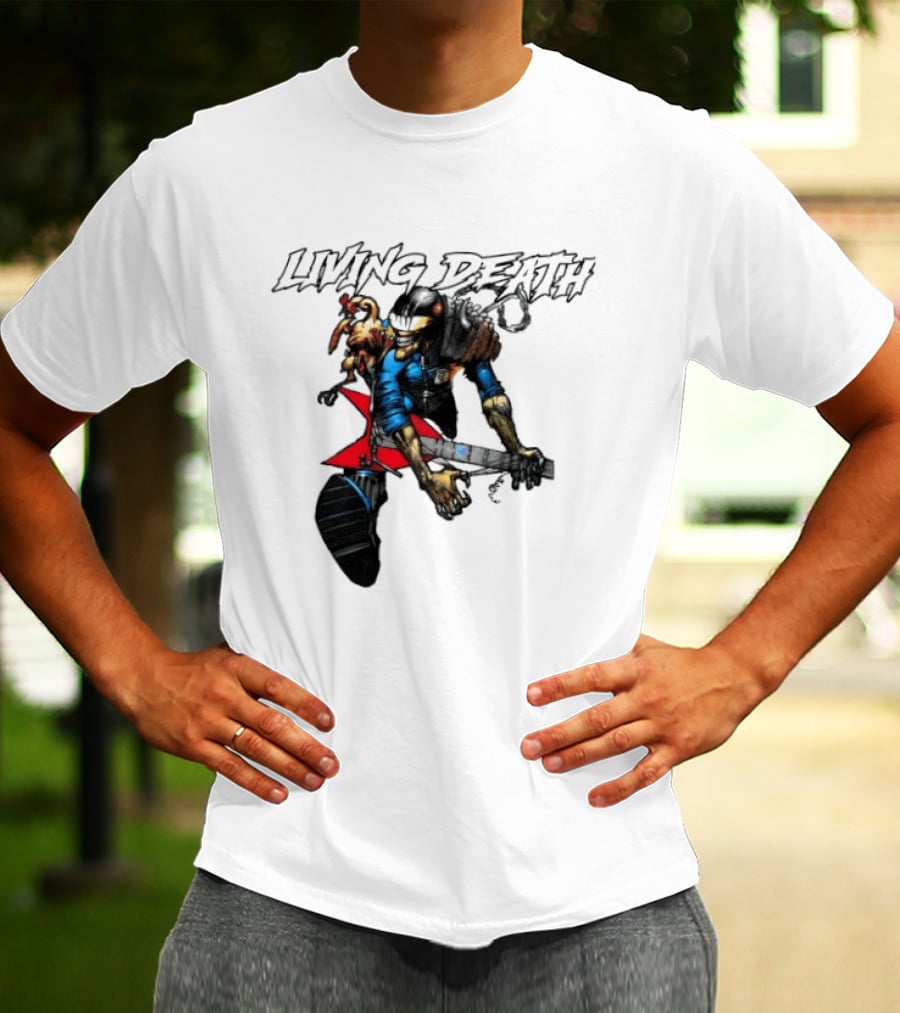 Judge Death Living Death 2000 AD Prison T-Shirt