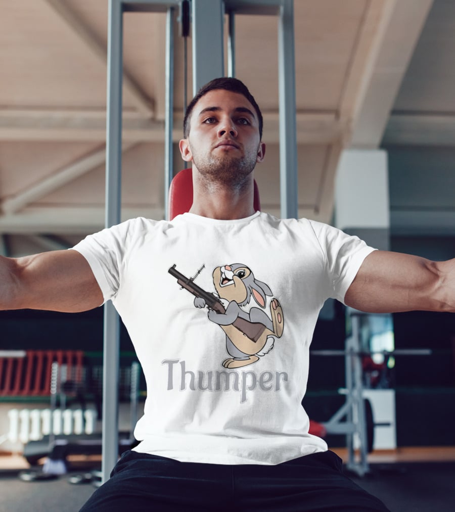Thumper Rabbit Grenade Launcher Bambi T-Shirt