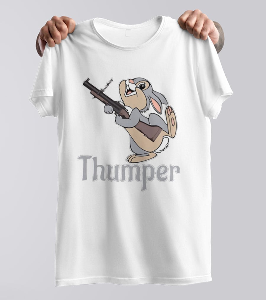 Thumper Rabbit Grenade Launcher Bambi T-Shirt