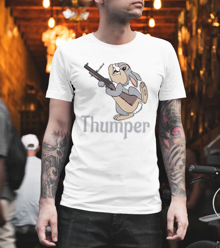 Thumper Rabbit Grenade Launcher Bambi T-Shirt