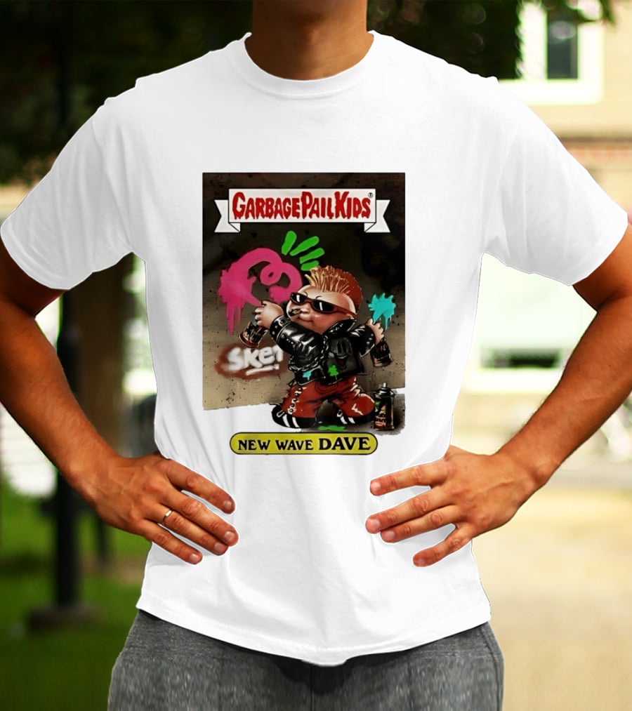 New Wave Dave Garbage Pail Topps T-Shirt