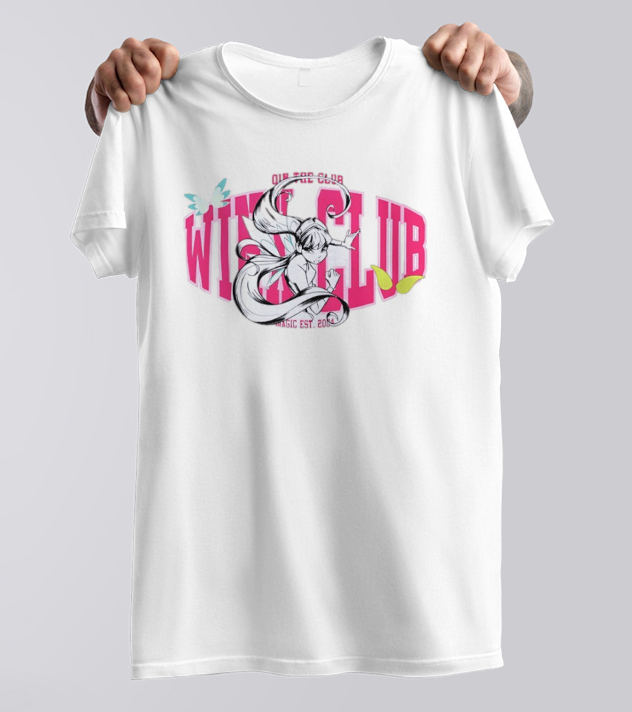 Winx Club Join The Club Magic Est 2004 Butterfly T-Shirt