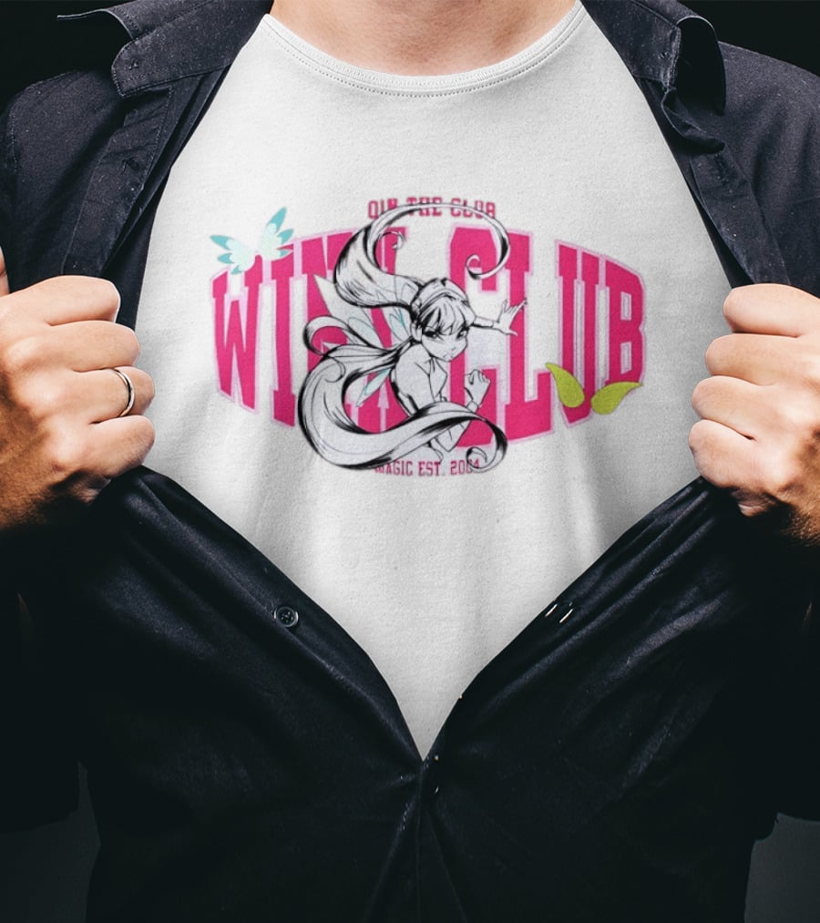 Winx Club Join The Club Magic Est 2004 Butterfly T-Shirt