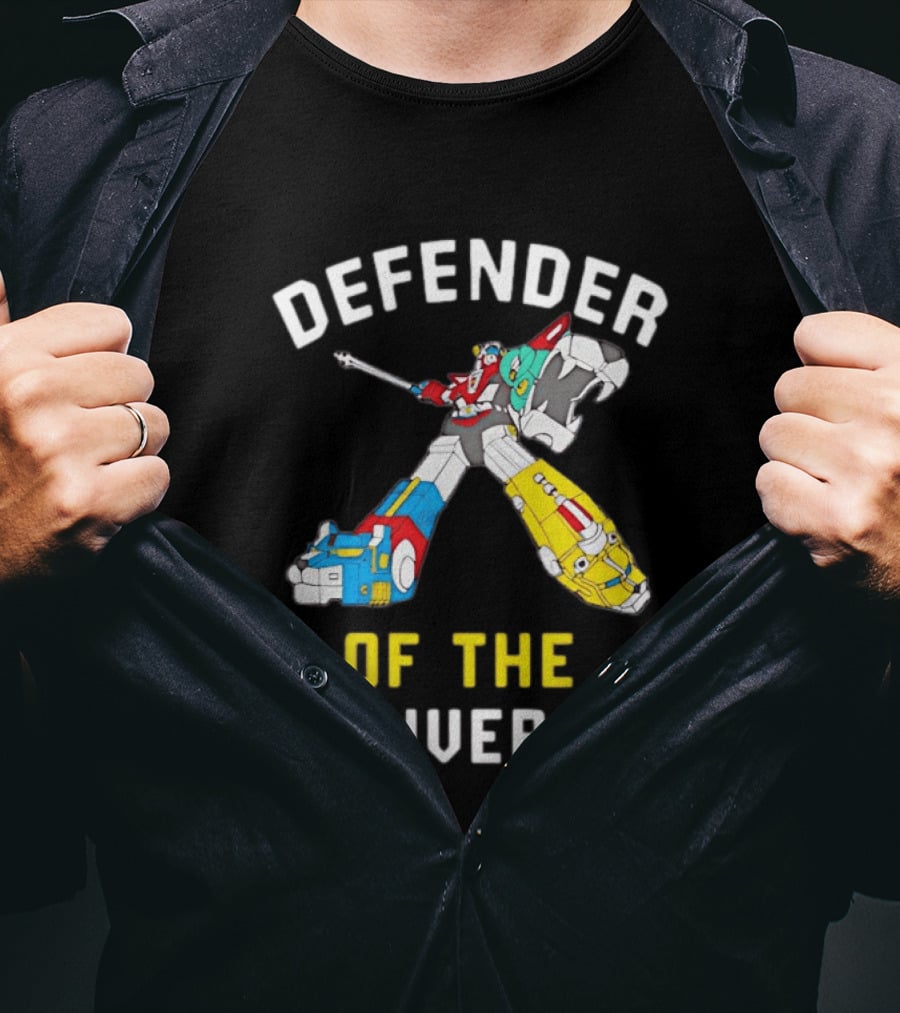 Voltron Defender Of The Universe Robot Iconic Mecha Hero T-Shirt