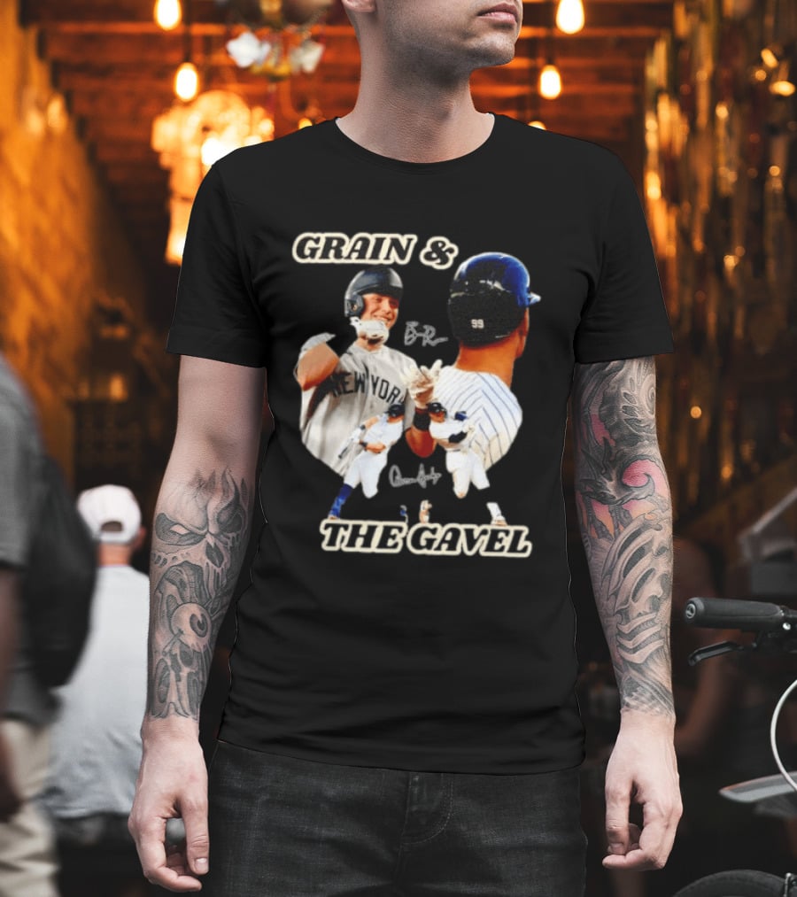 Grain & The Gavel Ben Rice Aaron Judge New York T-Shirt