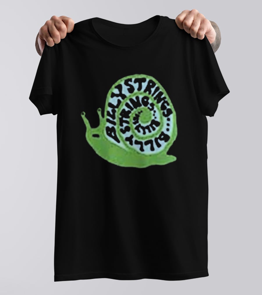 Billy Strings Summer 2026 Tour Snail With Dates T-Shirt