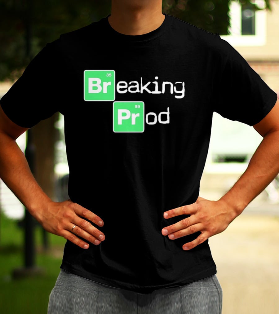 Breaking Prod 35 59 Chemistry T-Shirt
