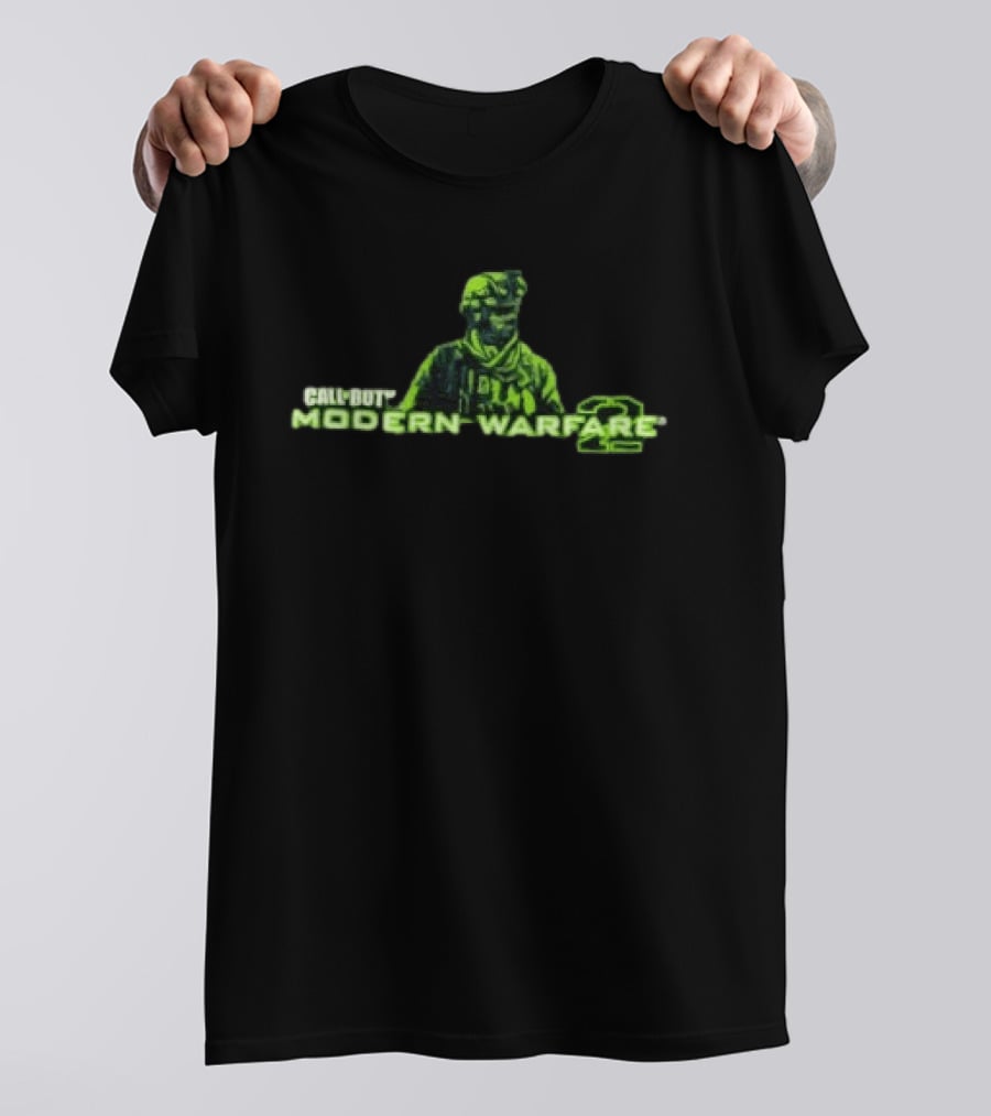 Call Of Duty Modern Warfare 2 Soldier Activision Gaming T-Shirt