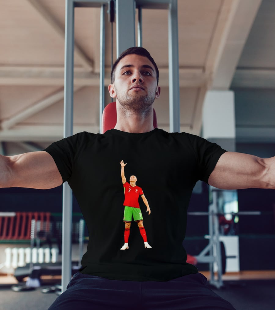 Cristiano Ronaldo 7 Portugal National Team Soccer Jersey T-Shirt