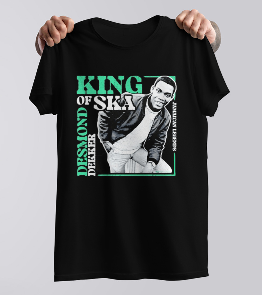 Desmond Dekker King Of Ska Jamaican Legends T-Shirt