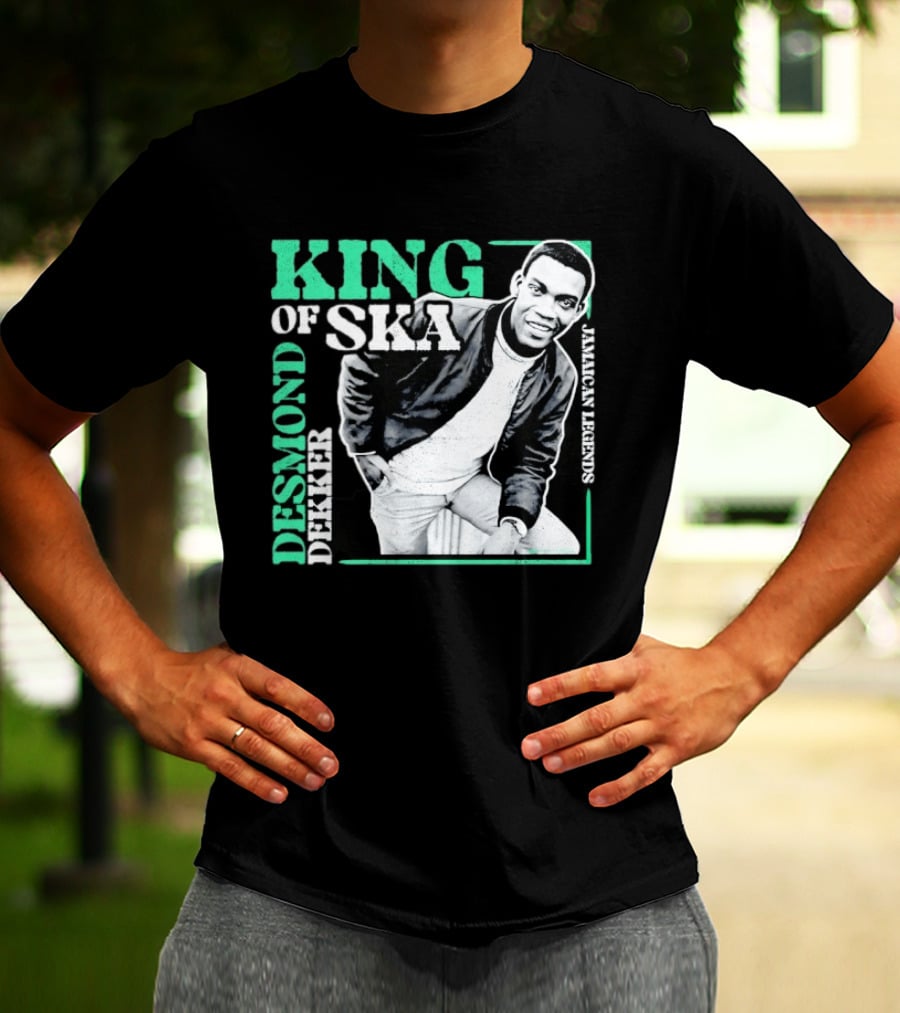 Desmond Dekker King Of Ska Jamaican Legends T-Shirt