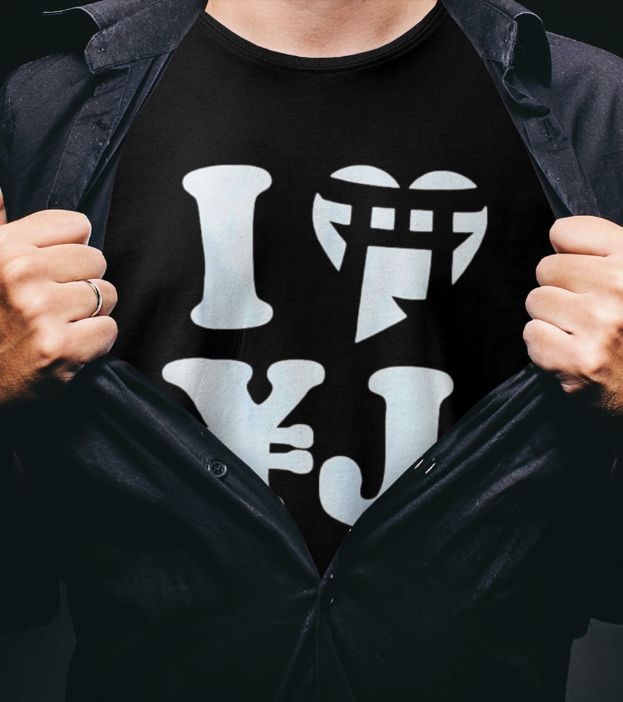 I Love Japan Yen Torii Gate Symbol Travel T-Shirt