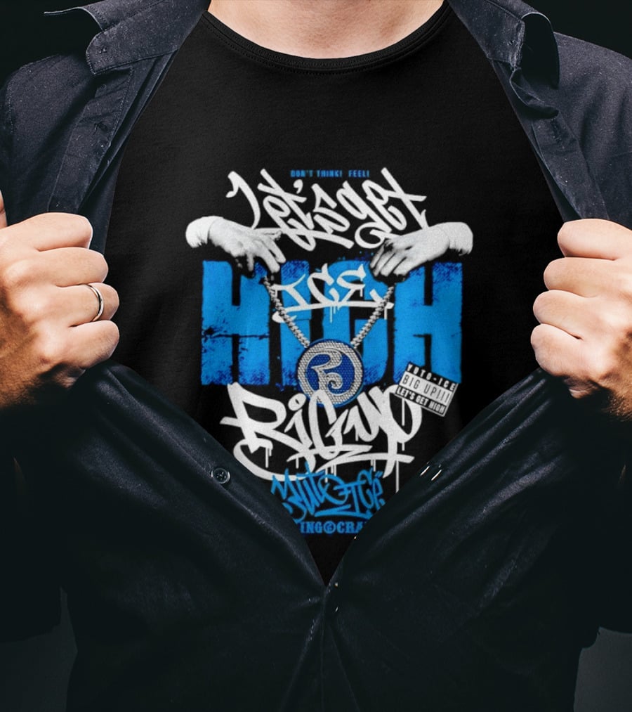 Let's Get High Yuto Ice Feel Rolling Cradle T-Shirt