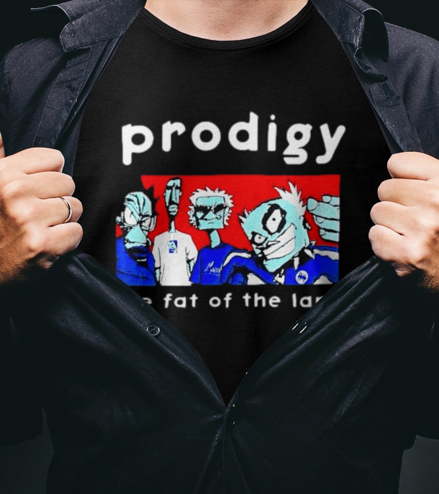Prodigy The Fat Of The Land Cartoon Characters T-Shirt