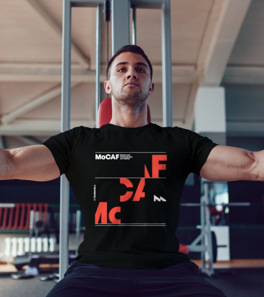 MoCAF Modern Contemporary Festival TeamManila Collaboration T-Shirt