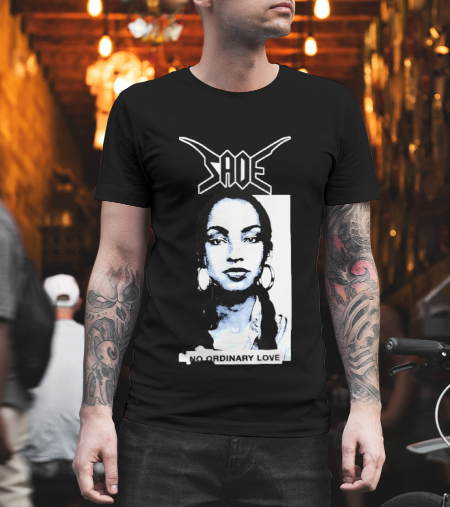 Sade No Ordinary Love Iconic 90s R&B Soul Music Legend T-Shirt