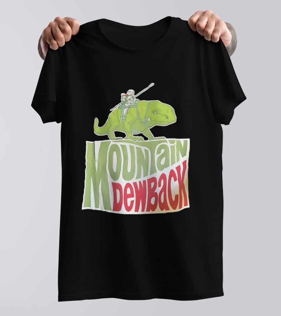 Mountain Dewback Star Wars Stormtrooper Riding Alien Creature T-Shirt