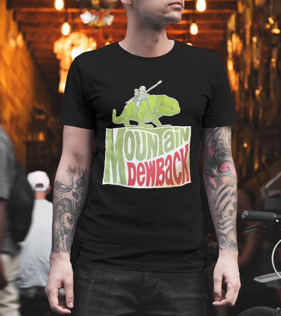 Mountain Dewback Star Wars Stormtrooper Riding Alien Creature T-Shirt