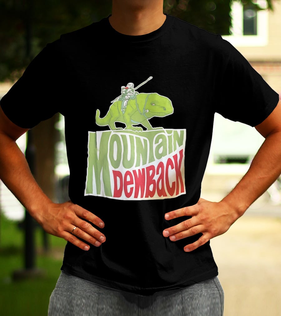 Mountain Dewback Star Wars Stormtrooper Riding Alien Creature T-Shirt
