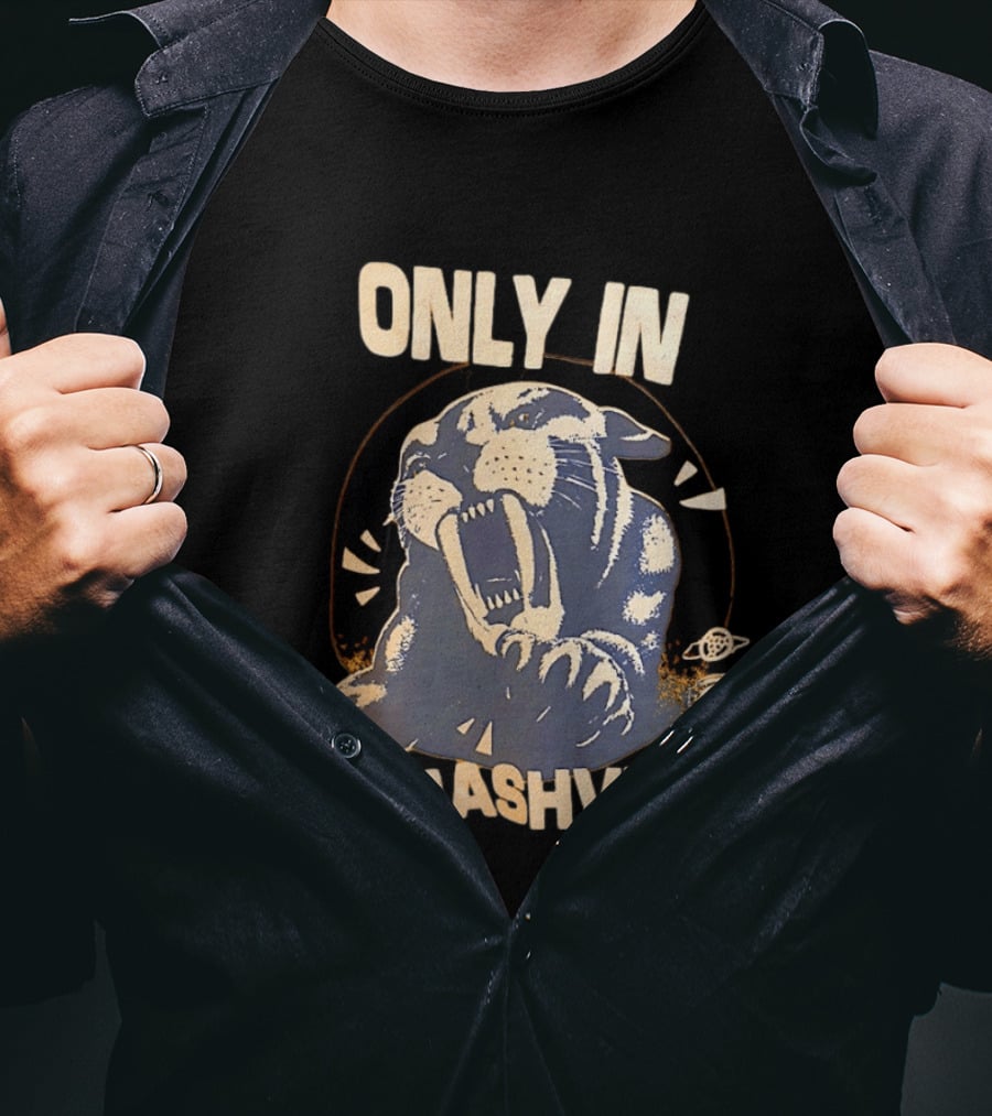 Only In Smashville Nashville Predators Fierce T-Shirt