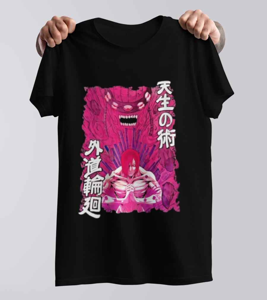 Pain Naruto Shippuden Gedo Mazo Tensei No Jutsu T-Shirt