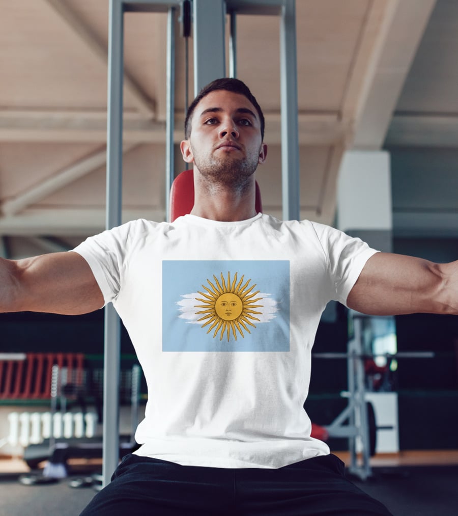 Argentina Sol De Mayo Sun Of May Flag T-Shirt