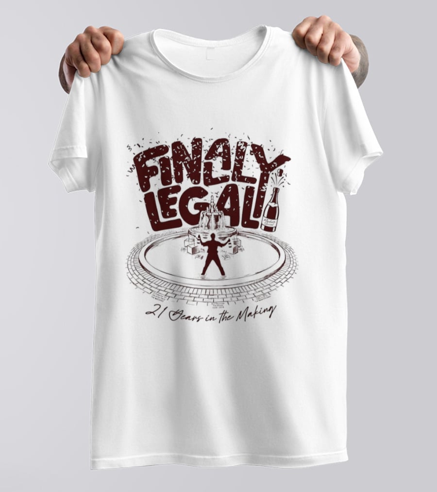 Finally Legal 21 Years In The Making Burt Reynolds The Machine T-Shirt