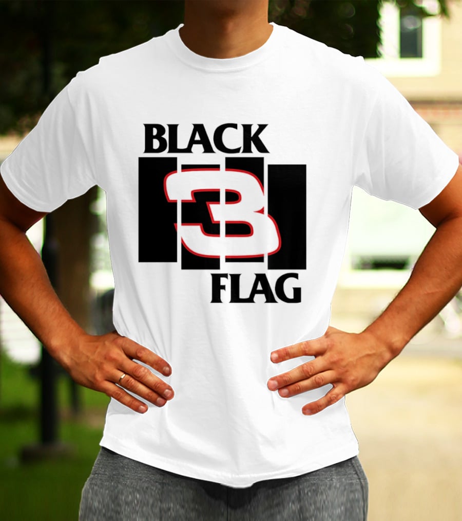 Black Flag 3 Hardcore Punk T-Shirt