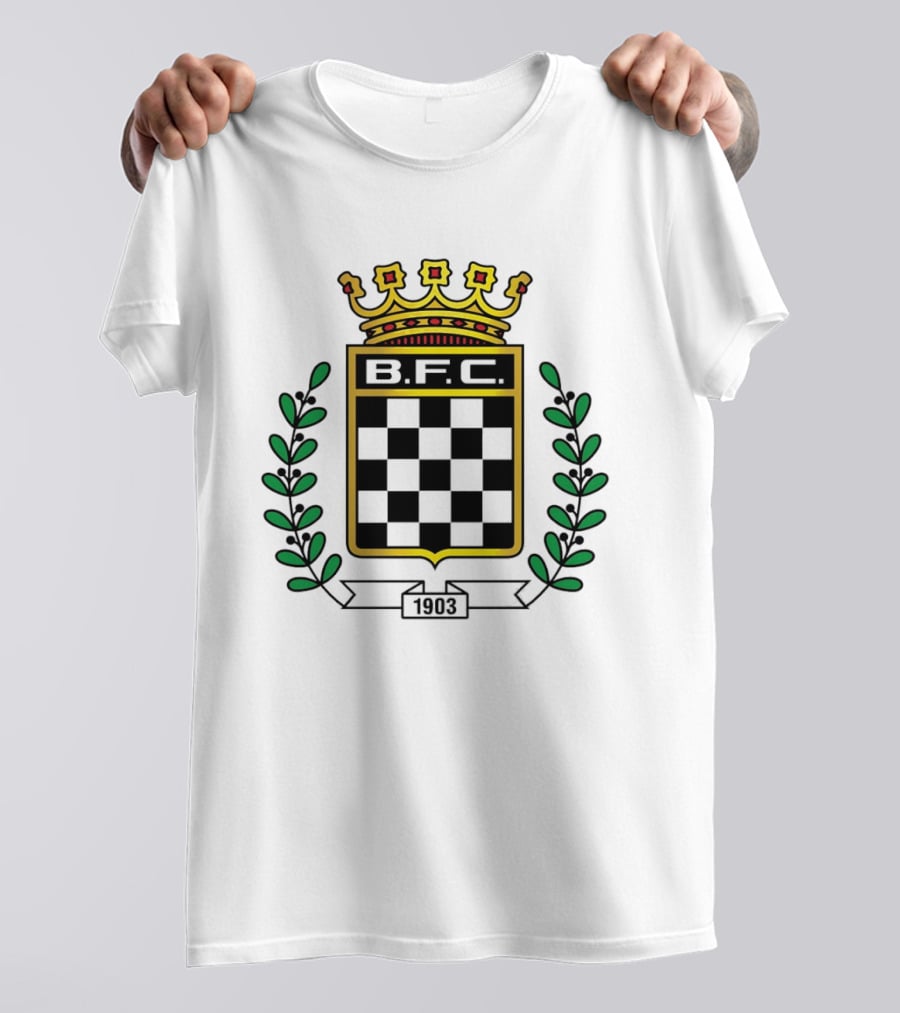 Boavista Futebol Clube B.F.C. 1903 Crest T-Shirt