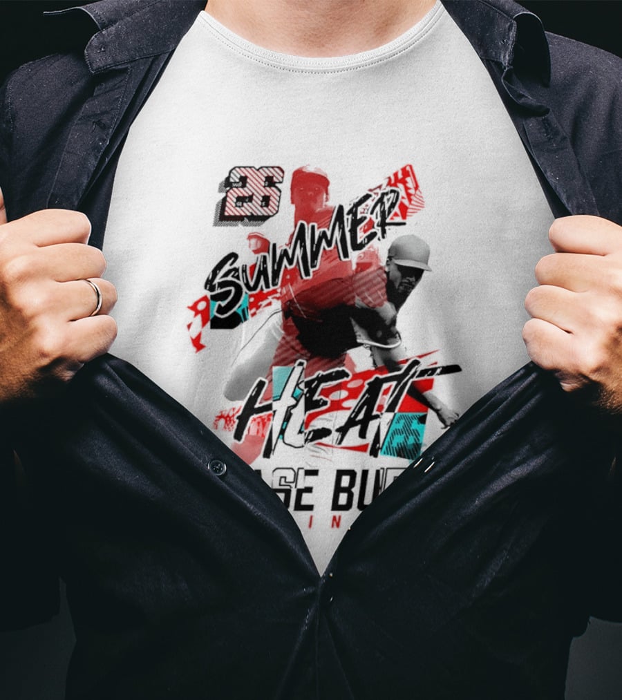 26 Summer Heat Chase Burns Cincinnati Reds T-Shirt