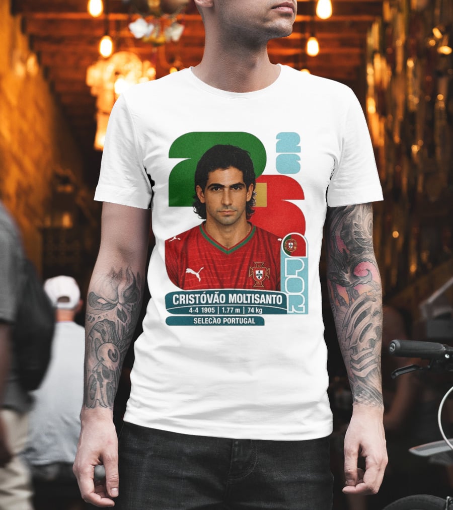 Cristóvão Moltisanto Seleção Portugal 2026 Soccer Card T-Shirt