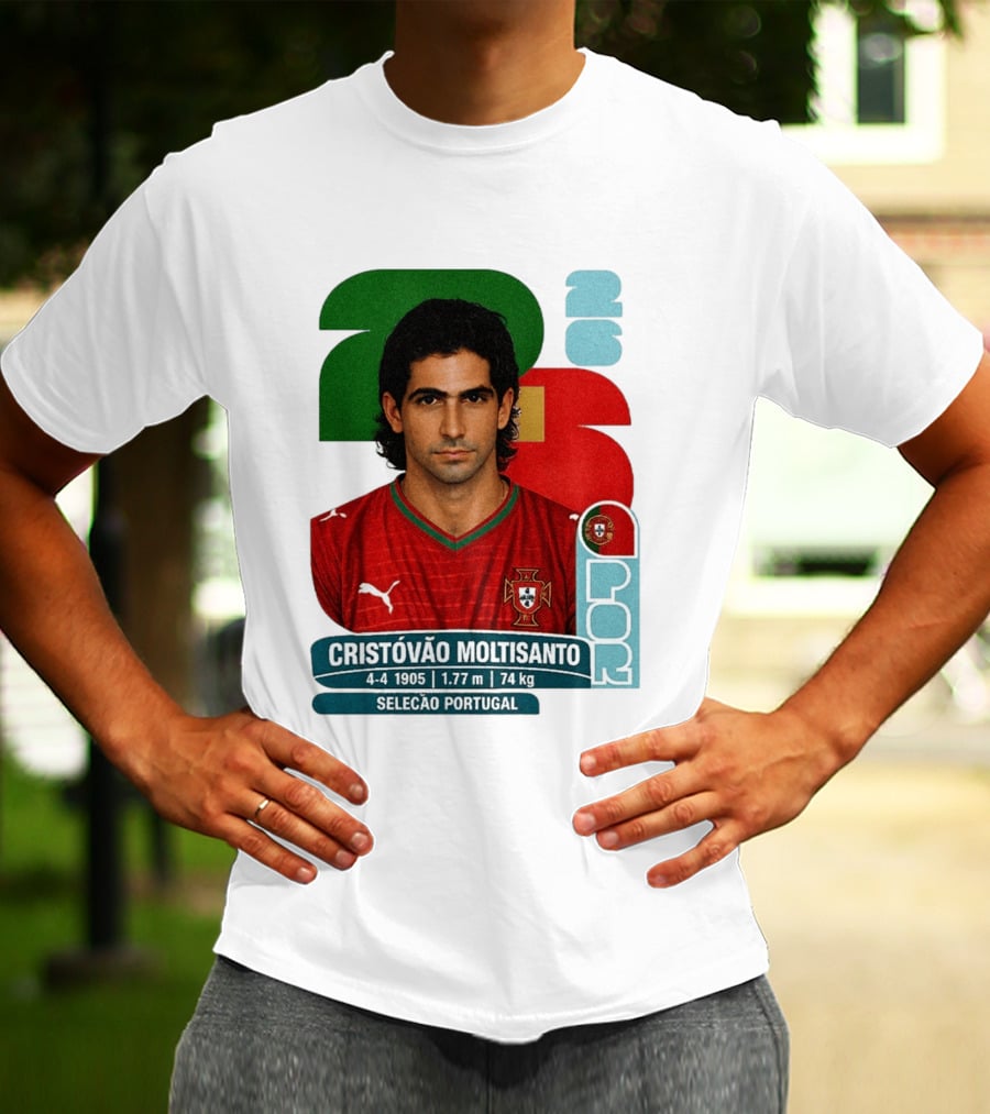 Cristóvão Moltisanto Seleção Portugal 2026 Soccer Card T-Shirt