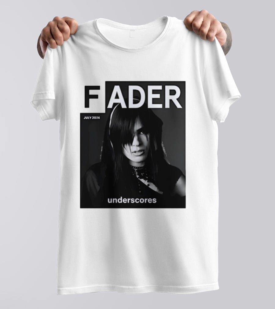 FADER Magazine July 2026 Cover Featuring Underscores T-Shirt