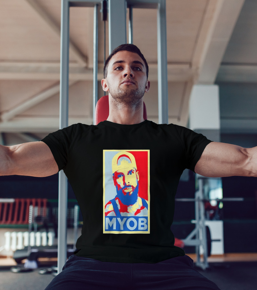 MYOB Bearded Man Hope Style Mind Your Own Business T-Shirt